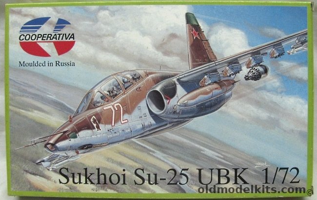 Cooperativa 1/72 Sukhoi Su-25 UBK Frogfoot - USSR or Czechoslovak Air Force, R72005 plastic model kit